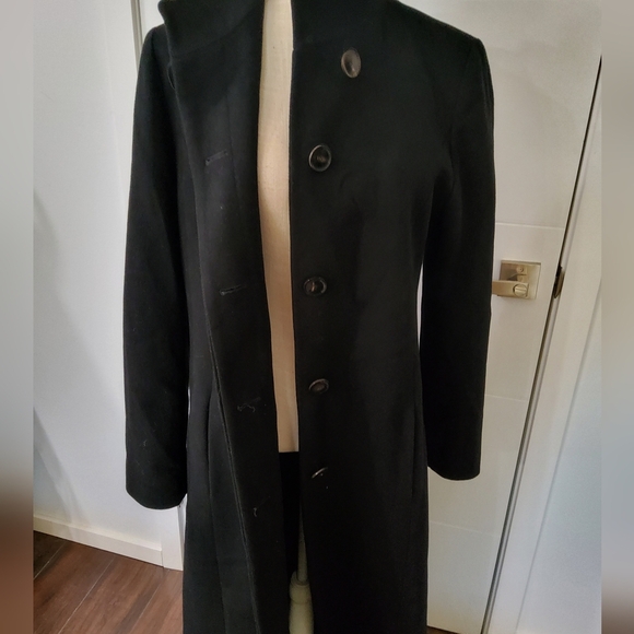Fleurette Lambwool Midi Coat Size 10 - Picture 6 of 16